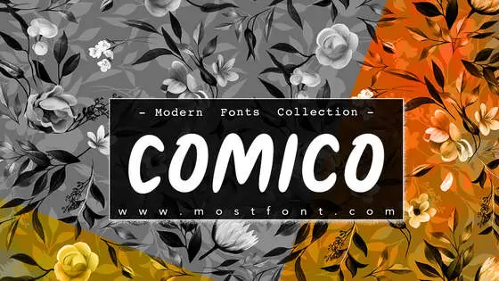 「Comico」字体排版图片