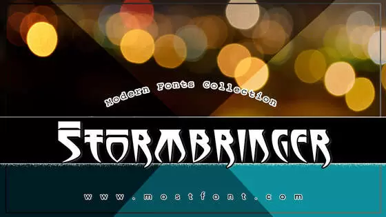 Typographic Design of Stormbringer