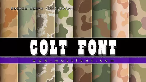 「COLT-FONT」字体排版图片