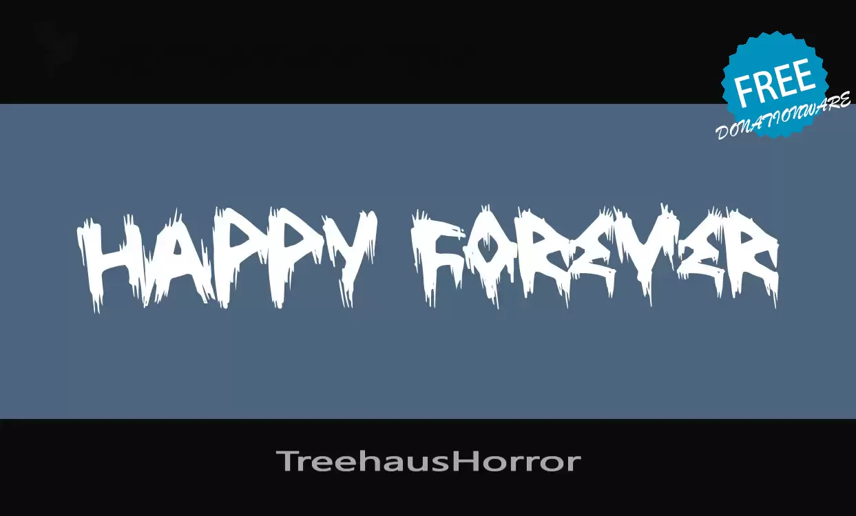 Sample of TreehausHorror