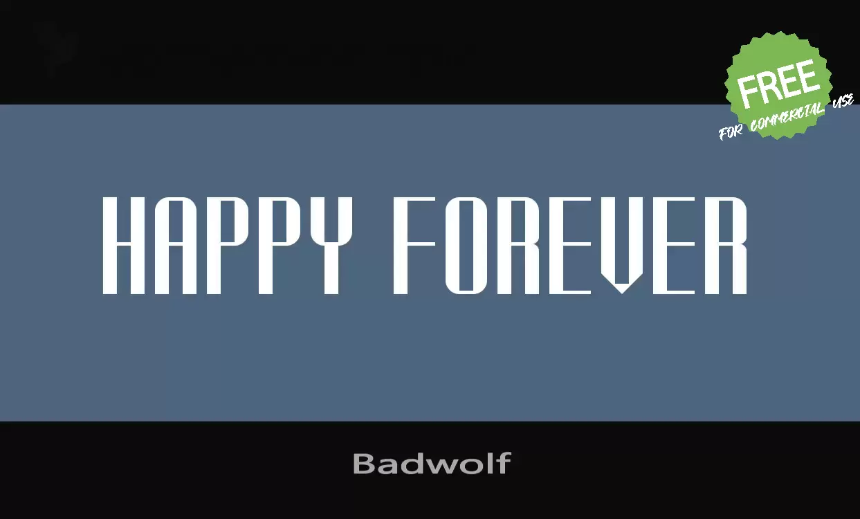 Sample of Badwolf