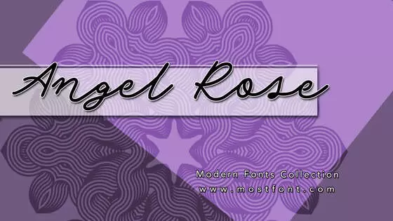 Typographic Design of Angel-Rose