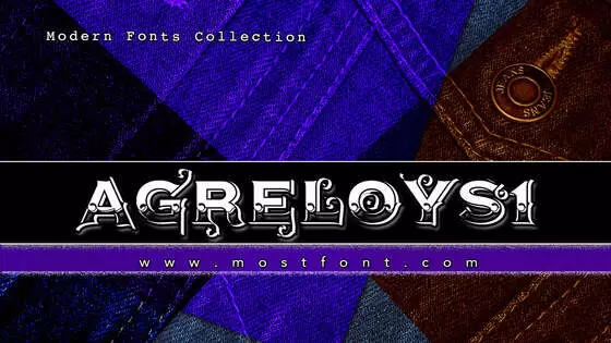 Typographic Design of AgreloyS1