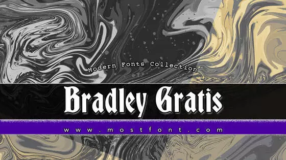 Typographic Design of Bradley-Gratis