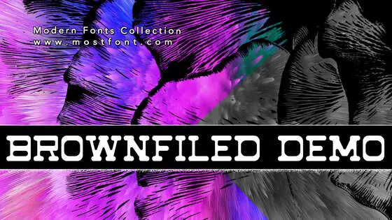 Typographic Design of Brownfiled-Demo