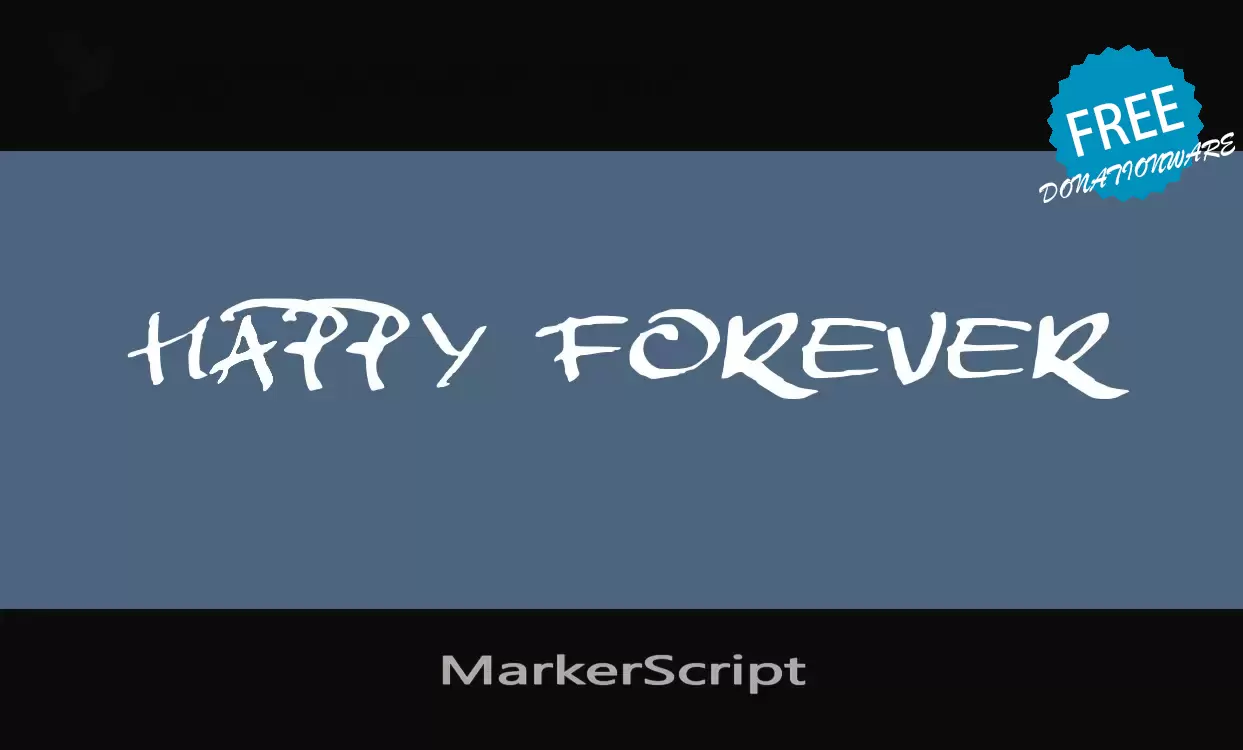 Sample of MarkerScript