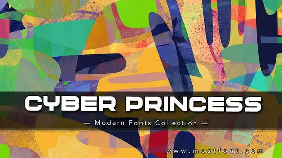 Typographic Design of Cyber-Princess