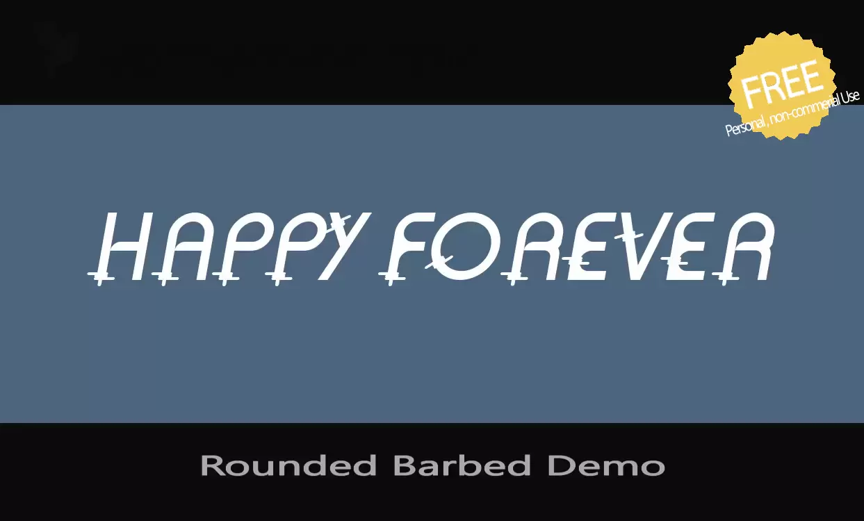 Sample of Rounded-Barbed-Demo