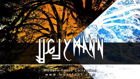 「Uglymann」字体排版样式