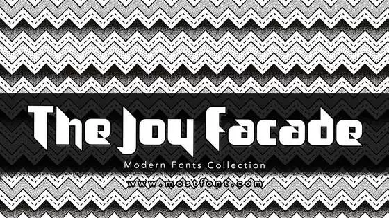 Typographic Design of The-Joy-Facade