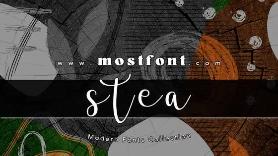 Typographic Design of Stea