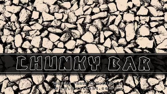 Typographic Design of CHUNKY-BAR