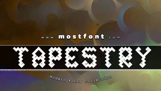 Typographic Design of Tapestry