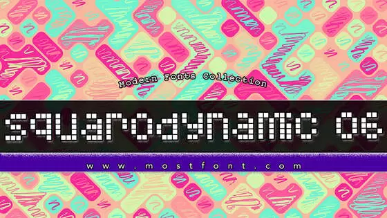 Typographic Design of Squarodynamic-06