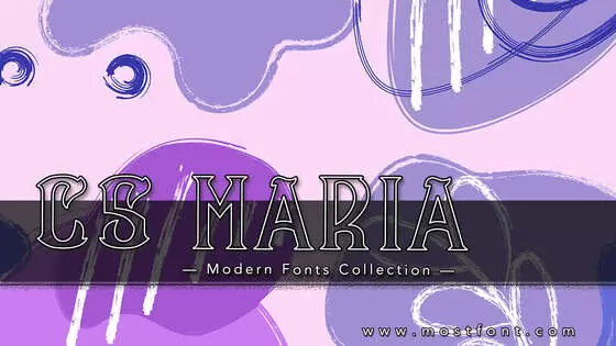 Typographic Design of CS-Maria