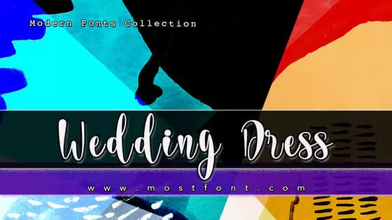 Typographic Design of Wedding-Dress---Personal-Use