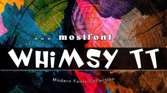 Typographic Design of Whimsy-TT