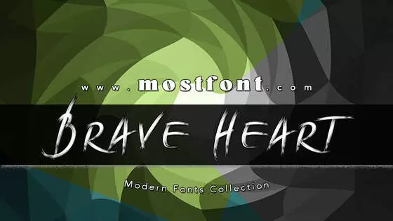 Typographic Design of Brave-Heart