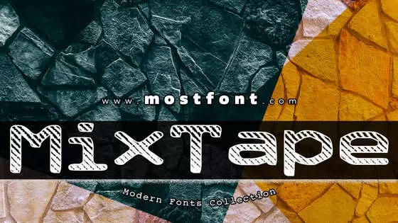 Typographic Design of MixTape