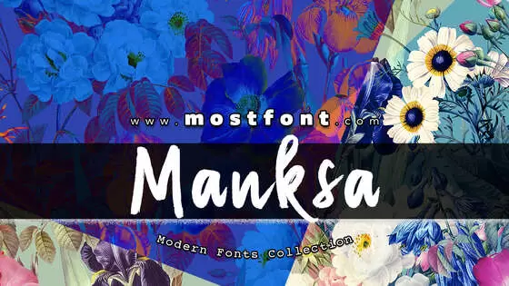 Typographic Design of Manksa