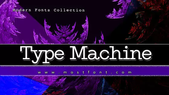 「Type-Machine」字体排版图片