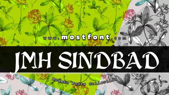 Typographic Design of JMH-Sindbad