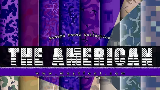 Typographic Design of THE-AMERICAN