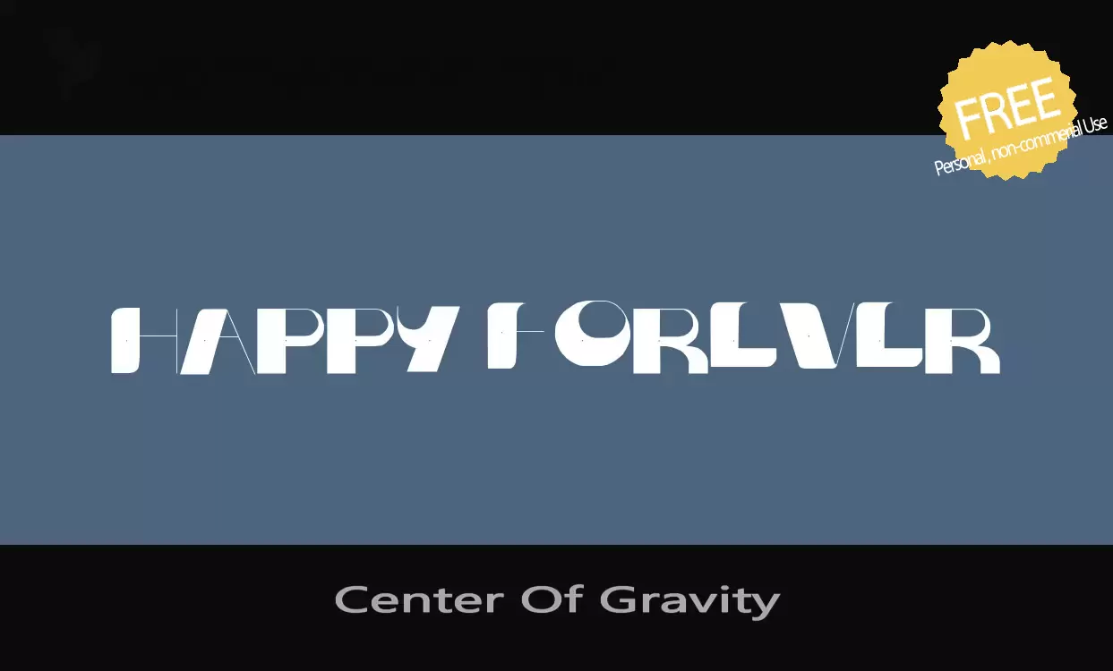 Sample of Center-Of-Gravity