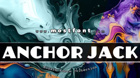 Typographic Design of Anchor-Jack