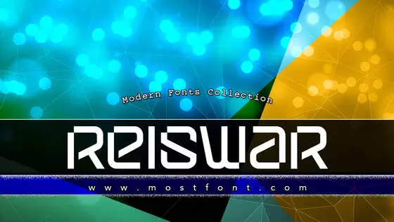 Typographic Design of Reiswar