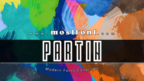 Typographic Design of PARTIN