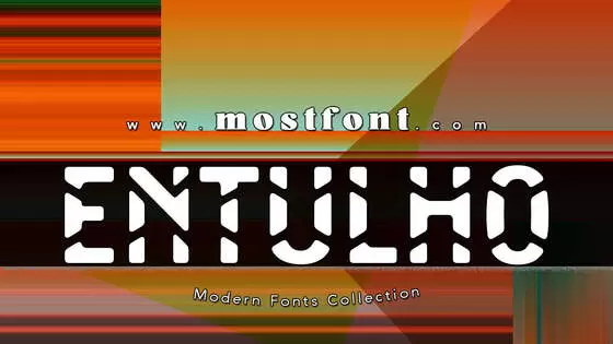 Typographic Design of Entulho