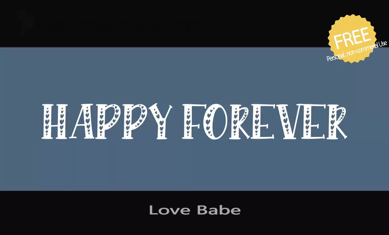 Sample of Love-Babe