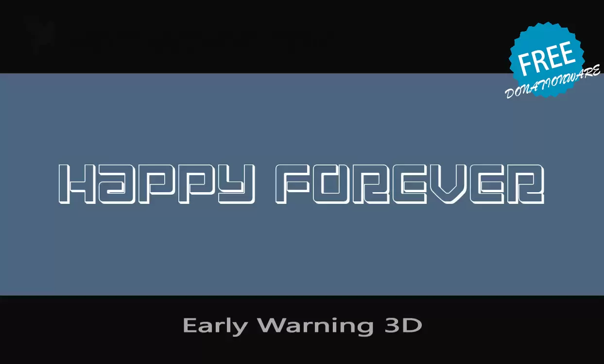 Sample of Early-Warning-3D