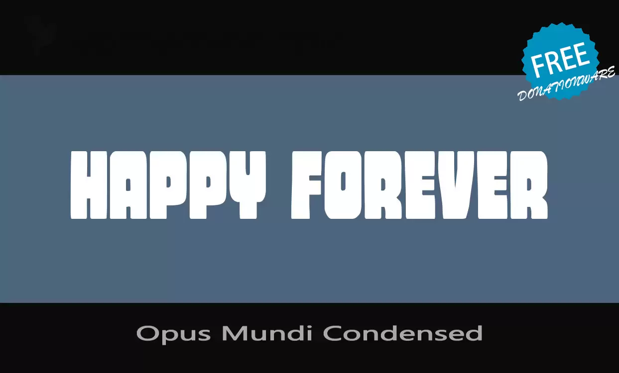 Sample of Opus-Mundi-Condensed