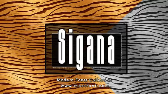 Typographic Design of Sigana