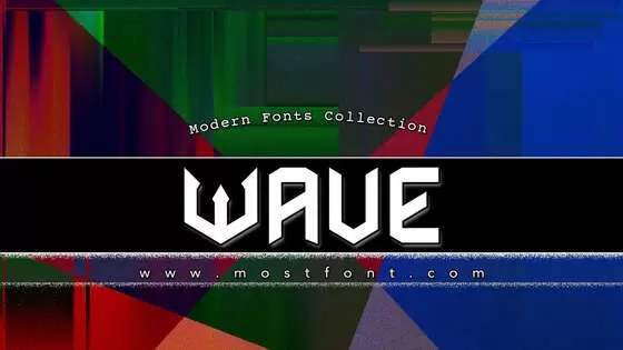 Typographic Design of Wave