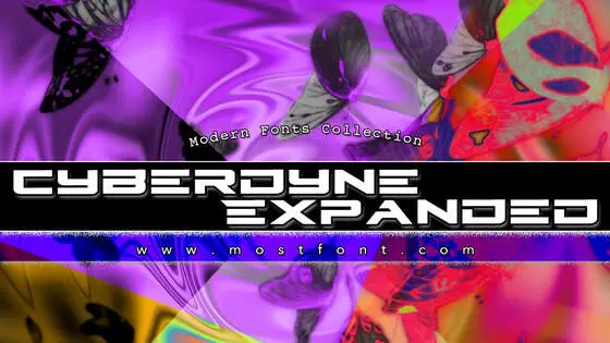 Typographic Design of Cyberdyne-Expanded