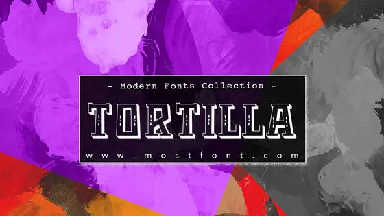 Typographic Design of Tortilla