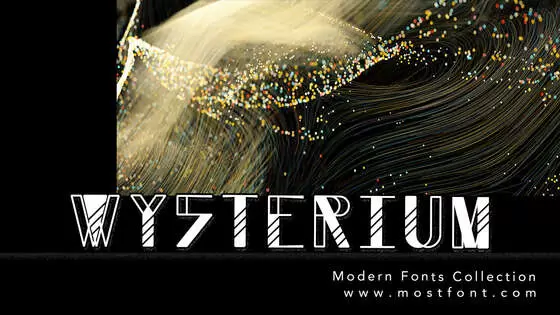 Typographic Design of Wysterium