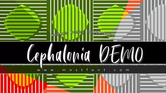 Typographic Design of Cephalonia-DEMO