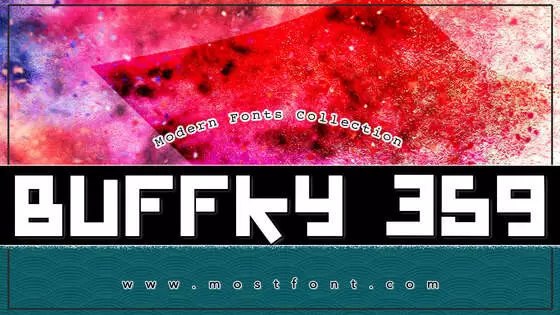 Typographic Design of BUFFKY-359