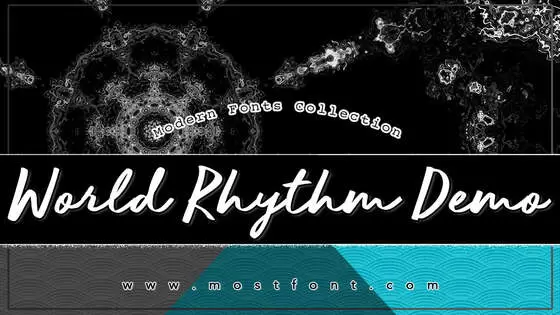 「World-Rhythm---Demo」字体排版样式