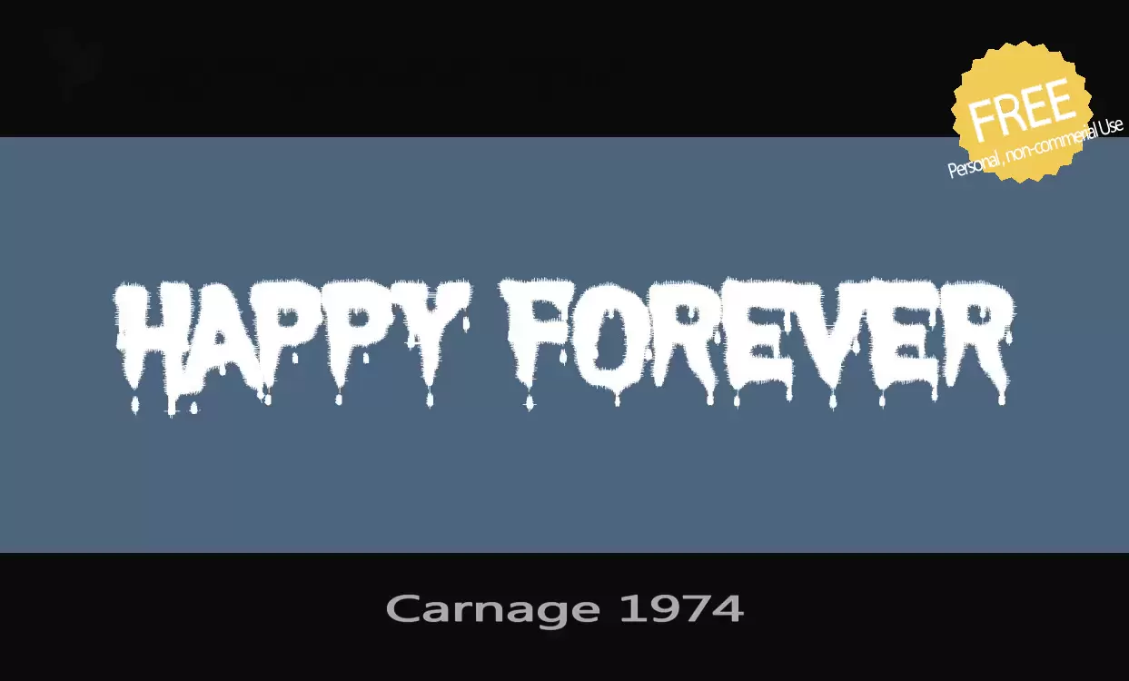 Sample of Carnage-1974