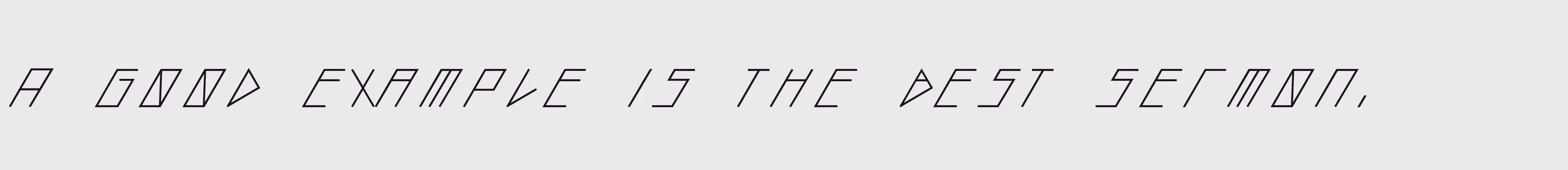 Preview Of slanted ITALIC shift_medium