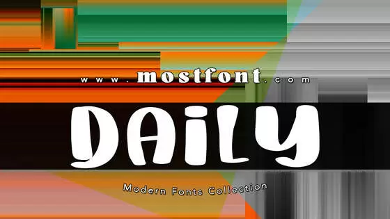 Typographic Design of Daily-Love