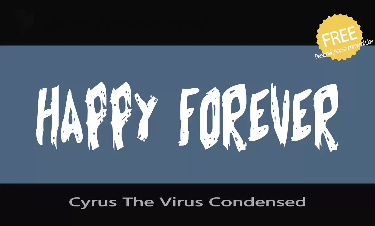 Sample of Cyrus-The-Virus-Condensed