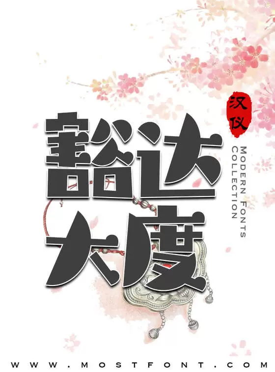 Typographic Design of 汉仪铸字大侦探-W