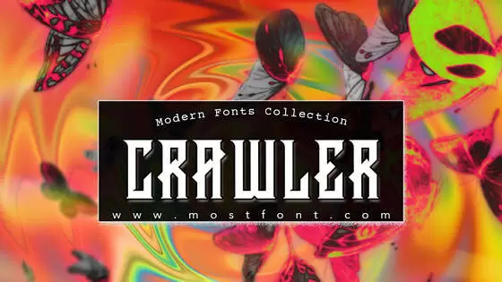 Typographic Design of CRAWLER