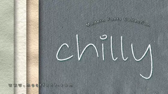 Typographic Design of Chilly